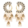 Retro Bollywood Long Drop Earrings